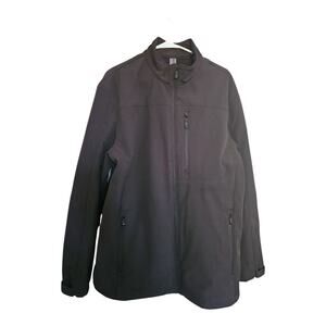 USED LIKE NEW Men's Tall Weatherproof Insulated Shell Jacket in Black (Size: LT)
